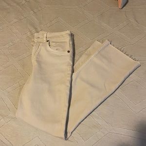 Khaki Zara Jean Pants